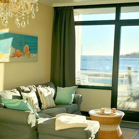 Meerblick-Apartment Meerzeit Südstrand 34m² 2 Pers. 1.OG BK MB WLAN Fehmarn Buitenkant foto