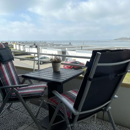 Meerblick-Apartment Meerzeit Südstrand 34m² 2 Pers. 1.OG BK MB WLAN Fehmarn Buitenkant foto